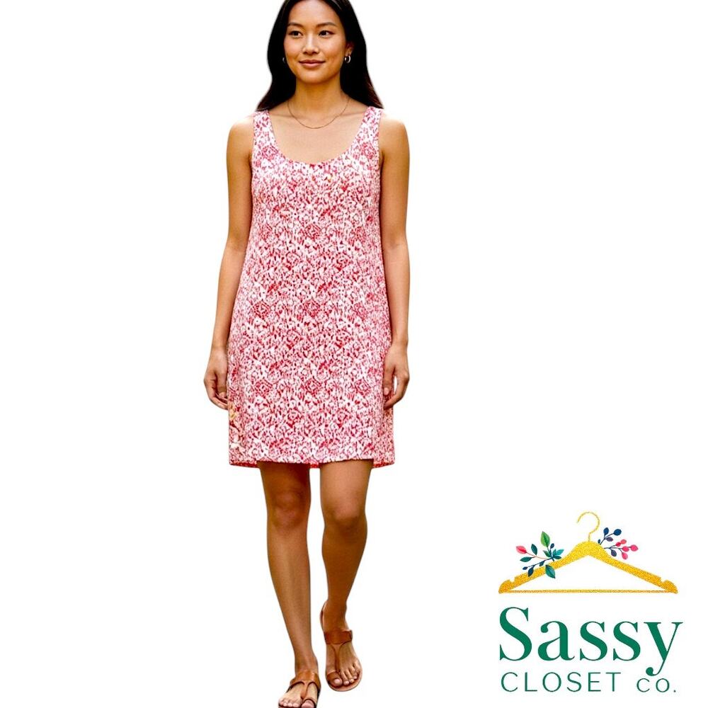 TOMMY BAHAMA Geometric Print Dress XL ❤️